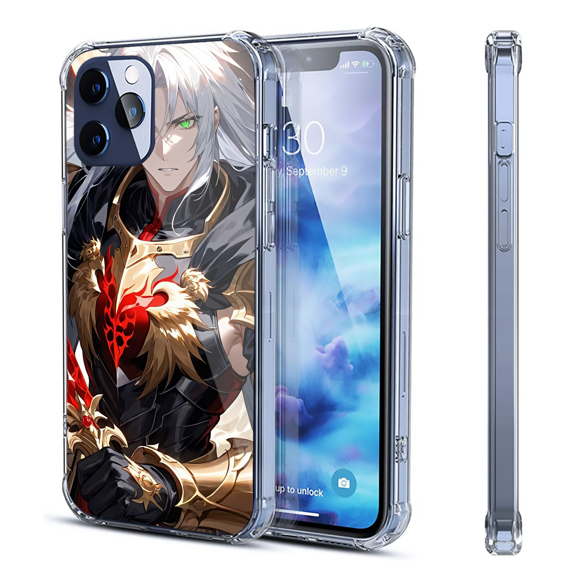 （画像用） 刀剣乱舞 Touken Ranbu 【iPhone 12シリーズ対応】透明スマホケース（クリアソフトケース）